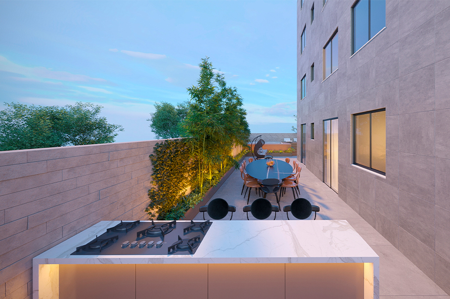 Terraço Gourmet Apartamento Garden 01