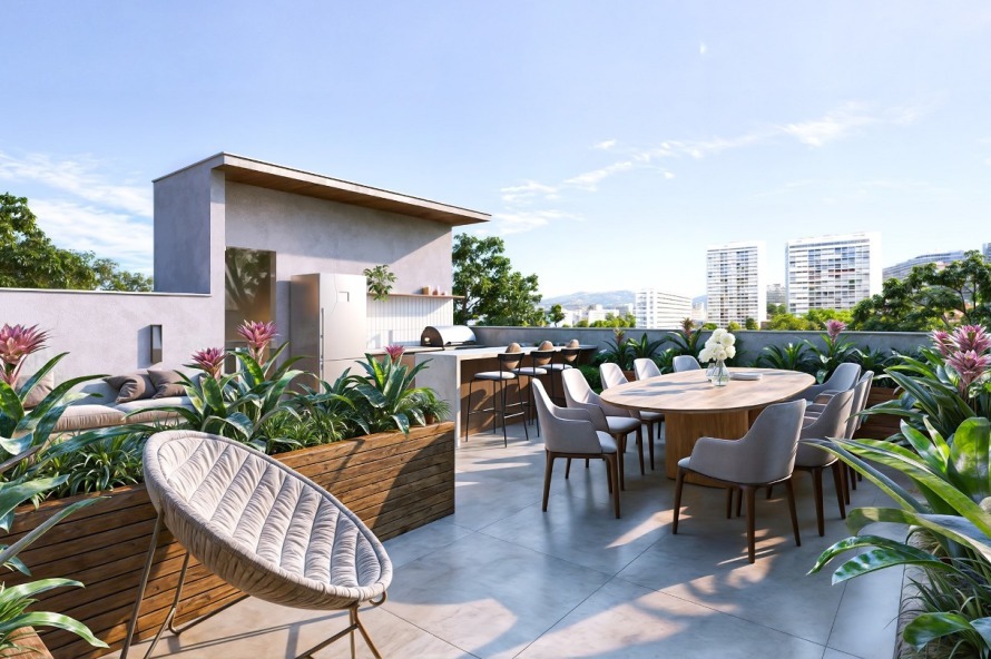 Cobertura - Terraço Descoberto - 3º Pvto