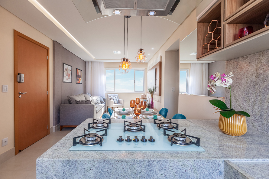 Cozinha Apartamento Decorado 01