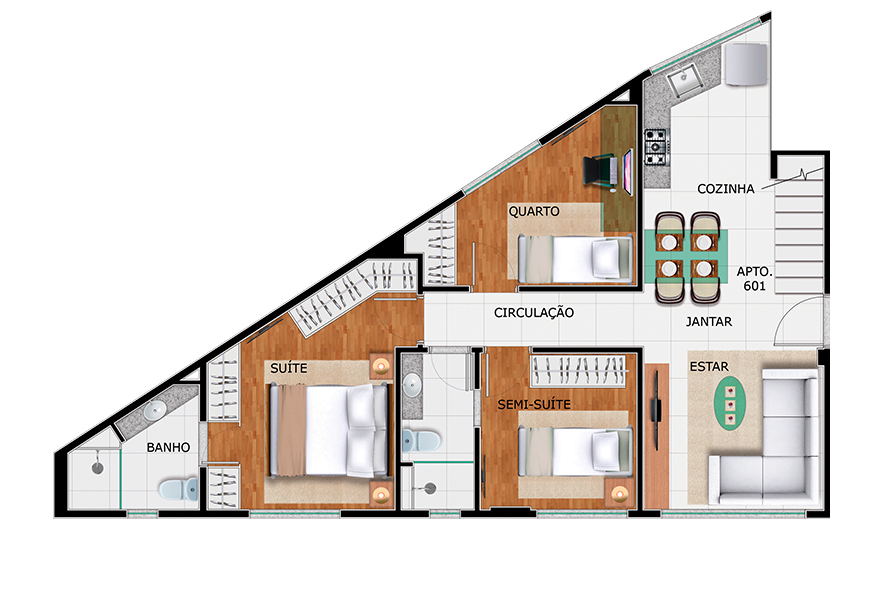 Planta Primeiro Nível Cobertura - Final 01