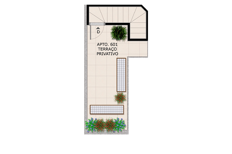 Planta Terceiro Nível da Cobertura - Final 01