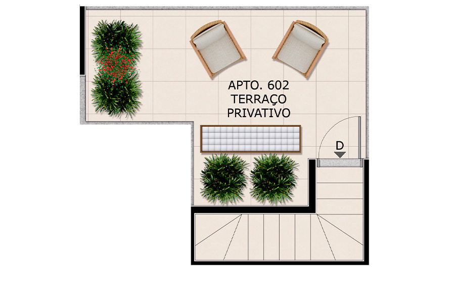 Planta Terceiro Nível da Cobertura - Final 02