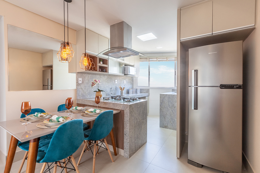 Sala Apartamento Decorado 01