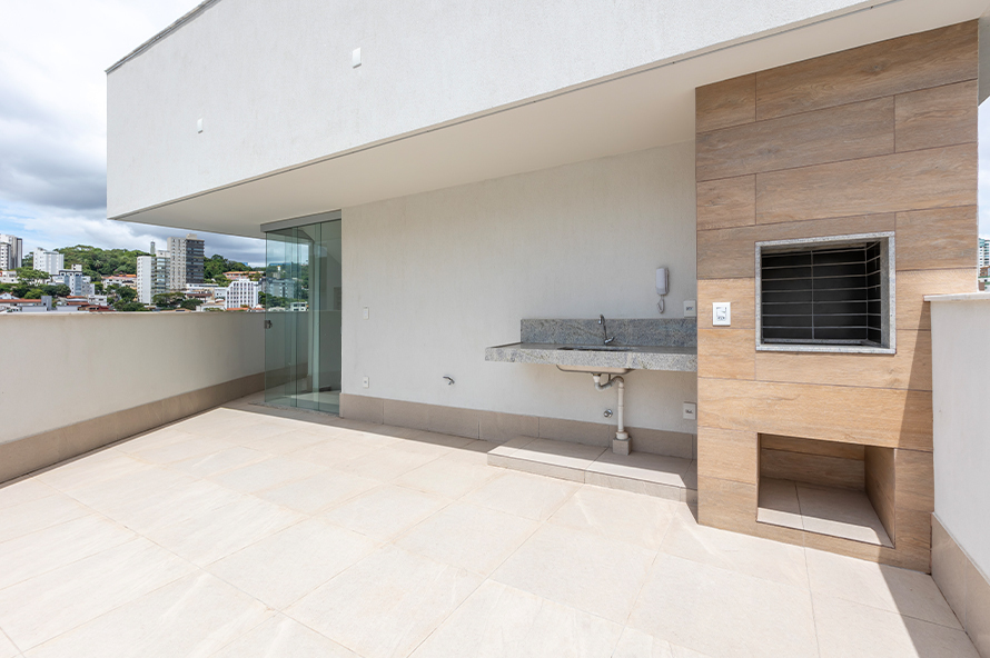 Terraço Gourmet Segundo Nível da Cobertura