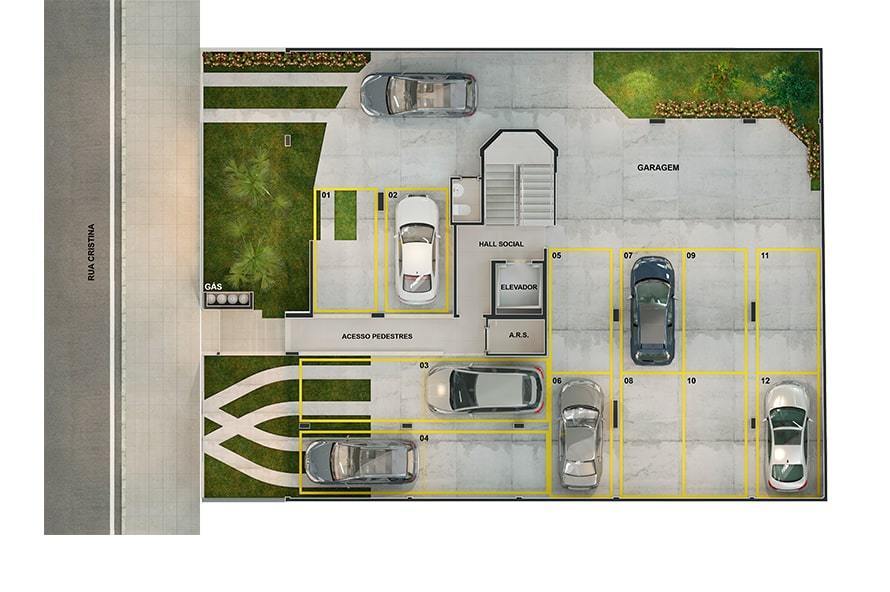 Garagem - Pavimento Térreo